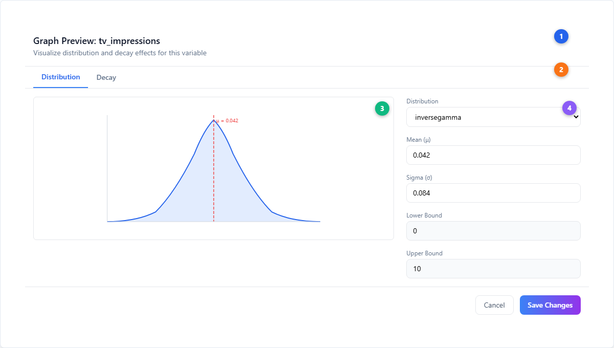 Graph Preview Modal