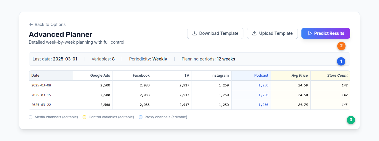 Advanced Planner